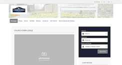 Desktop Screenshot of churchfarmlodge.com